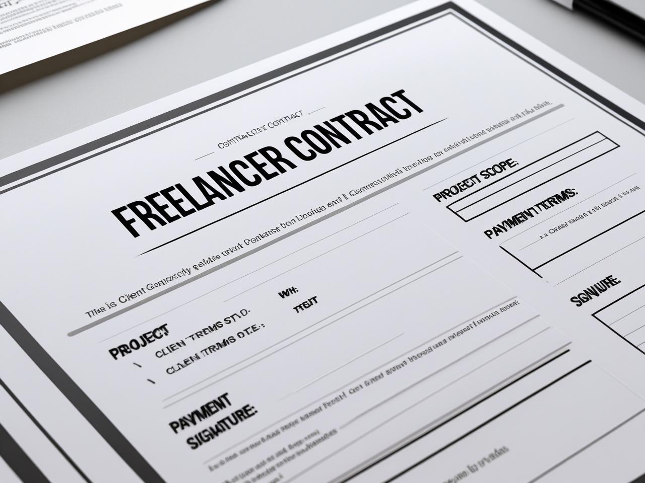 Freelancer Contract Template