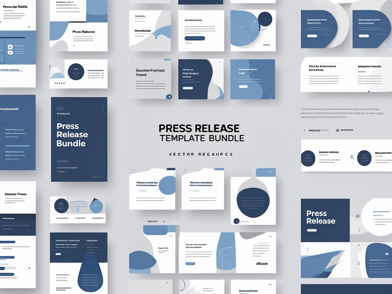 Press Release Template Bundle